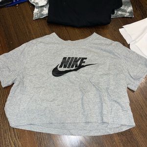 Gray Nike Top